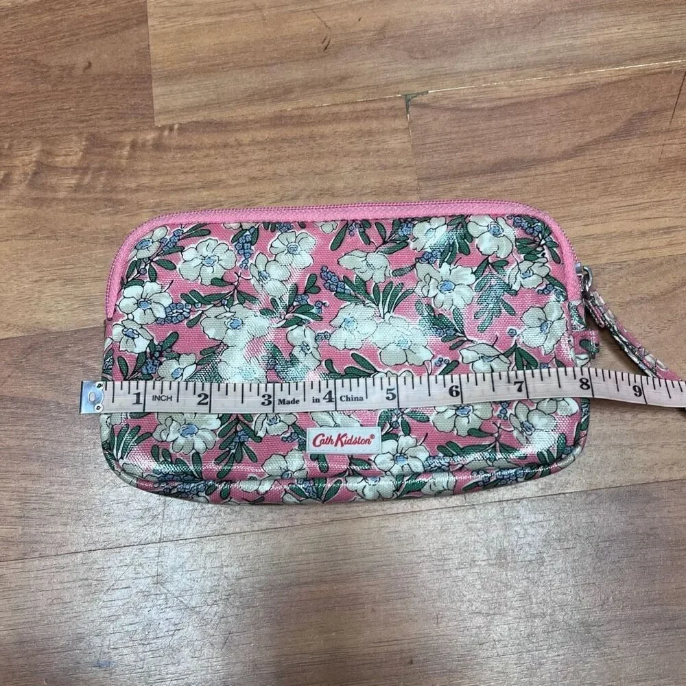 Cath Kidston Womens Floral Mini Lozenge Wallet Pouch Mayfield Blossom Pink